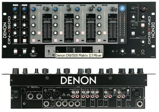 Denon DNX500 Mixer