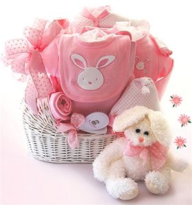 Lovely and Girly Baby Basket