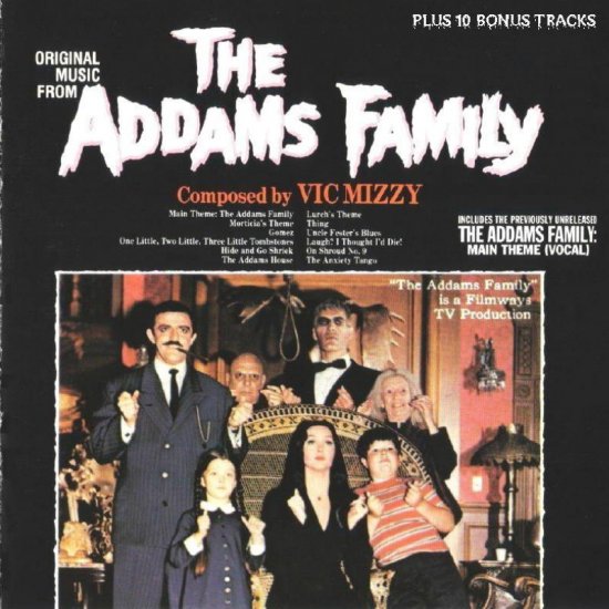 The Addams Family TV Soundtrack CD