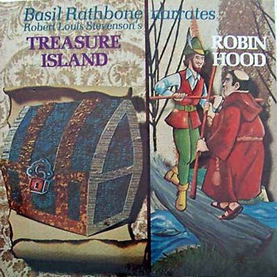 Basil Rathbone "Robin Hood/Treasure Island" CD