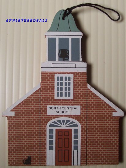 CAT'S MEOW CATS MEOW ORNAMENT NORTH CENTRAL SCHOOL NEW LIMITED EDITION