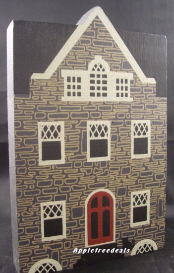 THE CAT'S MEOW VILLAGE 1985 SERIES III HOBART HARLEY HOUSE
