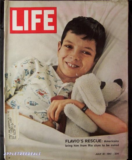 Life Magazine July 21 1961 Flavios Rescue Moreau Siberian navy