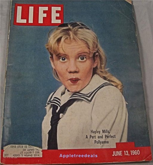 Life Magazine June 13 1960 Haley Mills Polyanna Broadway Auto