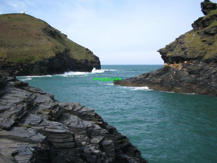 crashing waves