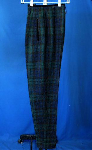 ESCADA Margarel Ley FALL Plaid Lean Pants slacks 36 4