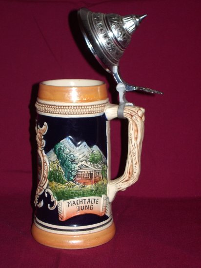 Western Germany Lidded Stein NIB