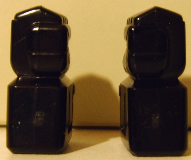 Transformers Decepticon black pair of fists