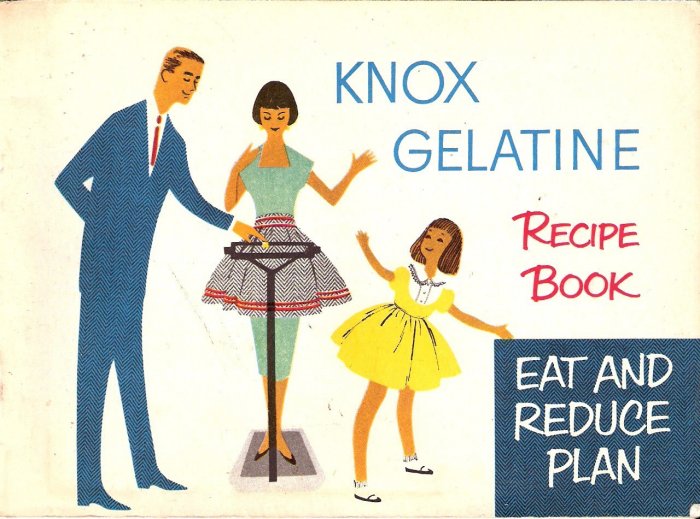 Vintage Knox Gelatine Recipe Book - 1952