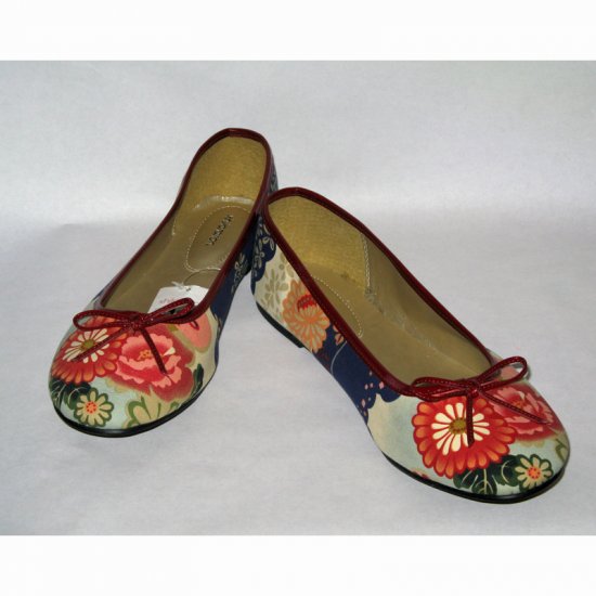 Gorgeous Floral Ballerina Flats - New! - Sz. 9
