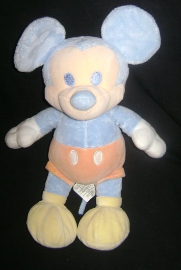 DISNEY STORE EXCLUSIVE MICKEY MOUSE CUDDLE PASTEL