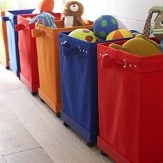 Colourful Storage Bins