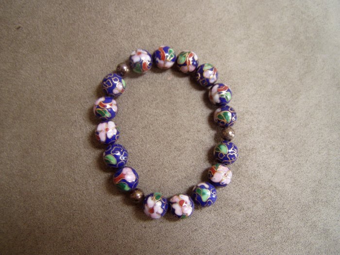 Chinese Porcelain Stretch Bracelet