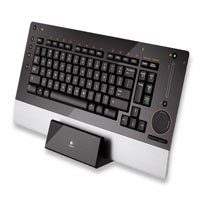 Logitech (967685-0215) diNovo Edge Bluetooth Wireless Keyboard USB