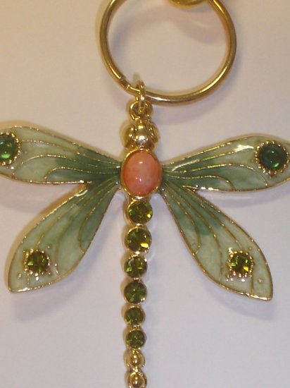 New Artisian Dragonfly Keychain / Bagcharm