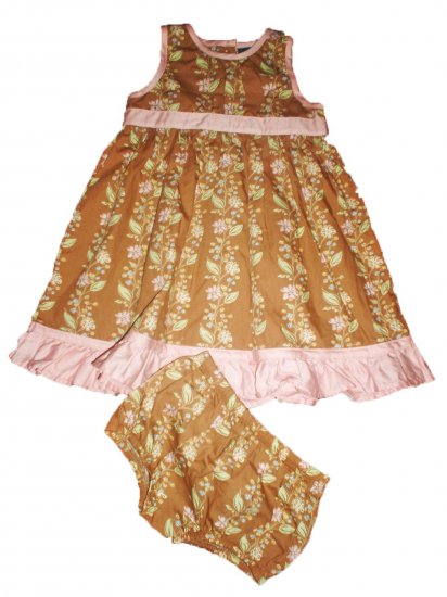 OSH KOSH Floral Sun Dress Set Toddler Girl 24 Months