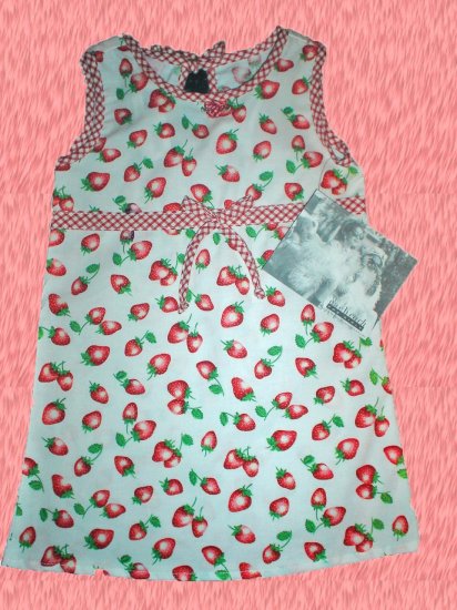 Cach Cach Strawberry Print Dress Toddler Girl 2 2T