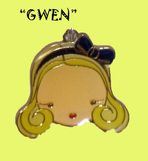 Gwen Stefani HARAJUKU LOVERS Charm Necklace "GWEN" 16"
