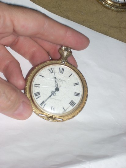andre rivalle 7 jewel pocket watch