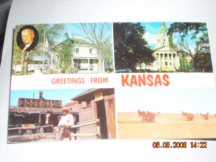 kansas post card colourpicture