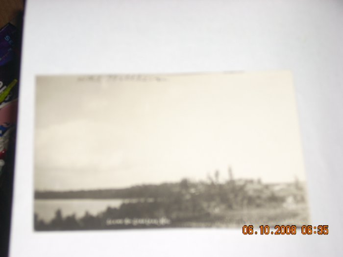 vintage photo post card star lake wisconsin hotel waldheim