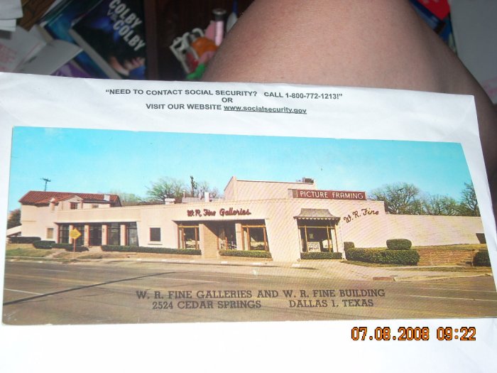 w r fine galleries dallas texas