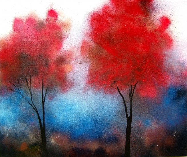 Haze - 20x24 Original Mixed Media on Canvas