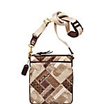 Coach signature khaki swingpack