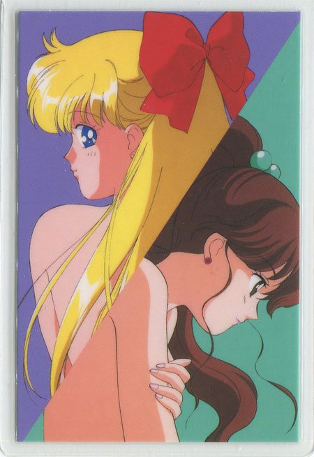 Sailor Moon R Mina Lita Partial Nude Idol Card