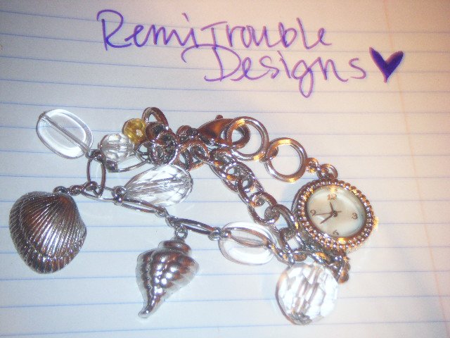 seashore charm bracelet