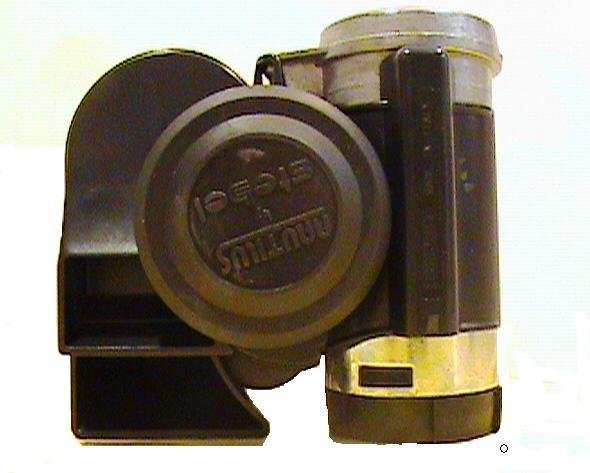 Stebel Compact Nautilus Air Horn (Black)