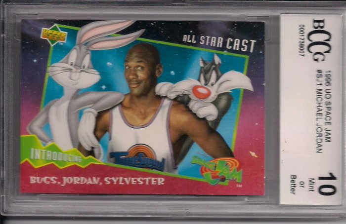 Michael Jordan 1996 UD Limited Edition Space Jam