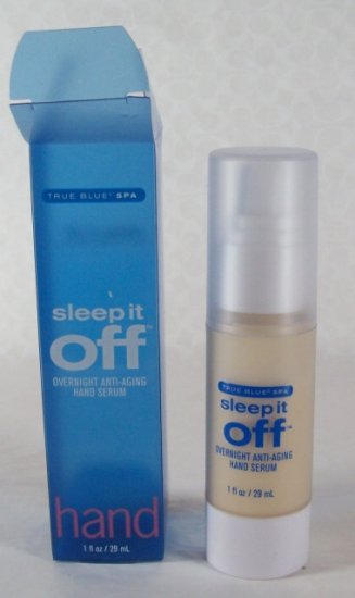 New Bath & Body Works True Blue Spa Anti Aging Hand Serum