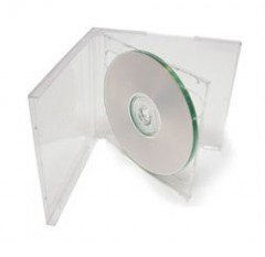10.4mm Jewel Case Double Super Clear 50pcs/ Package