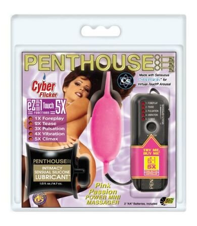 5x Flicker Mini Massager - Pink