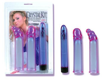 Crystal Vibrator and Sleeve Kit