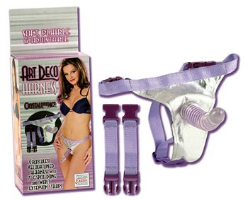 Art Deco Harness and Dildo
