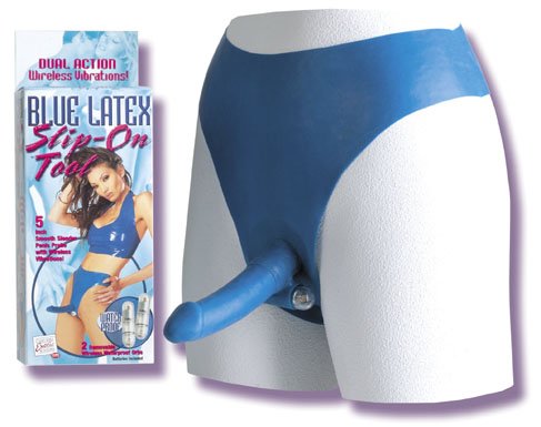 Blue Latex Slip On Tool
