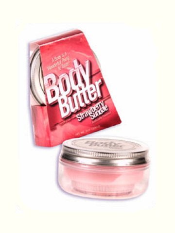 Body Butter Strawberry Sundae