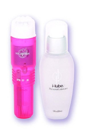 iVibe Mini Massager and iLube - Strawberry