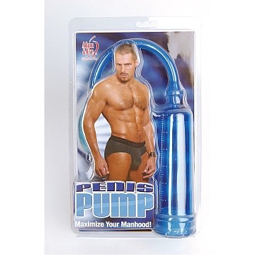 Adam and Eve Penis Pump - Blue