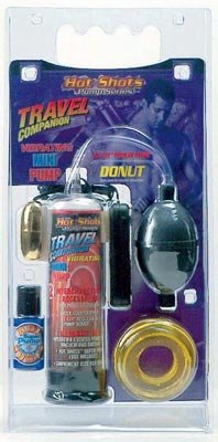 Hot Shots Travel Mini Pump - Vibrating