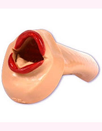 Lori Mouth With Red Lips