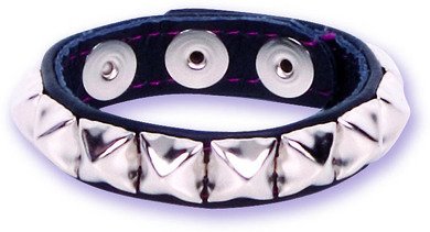 3 Snap Pyramid Studded Cock Strap