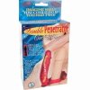 Double Penetrator Cock Ring - Red
