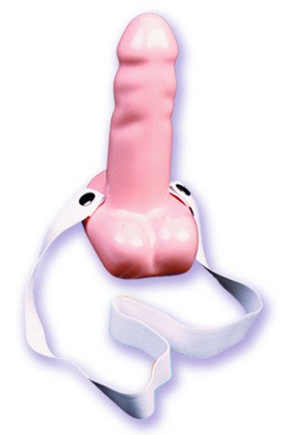 Strappy Ballsy Pecker 7 Inch