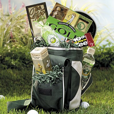 Tee Time Treats Gift Basket