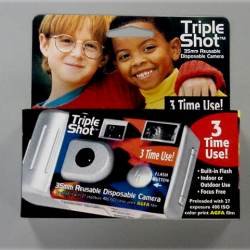 Triple Shot 35mm Reusable Camera