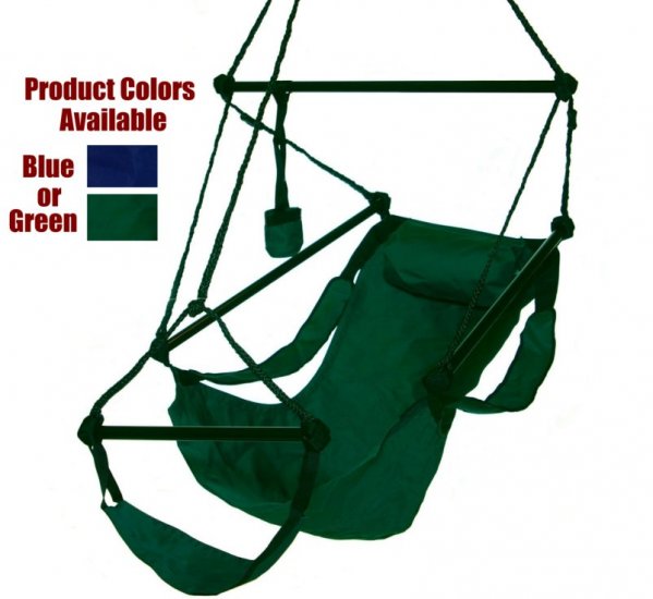 The Original Hammaka Chair Aluminum Frame - Midnight Blue
