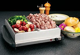 Deni Dual Buffet Server Warming Tray